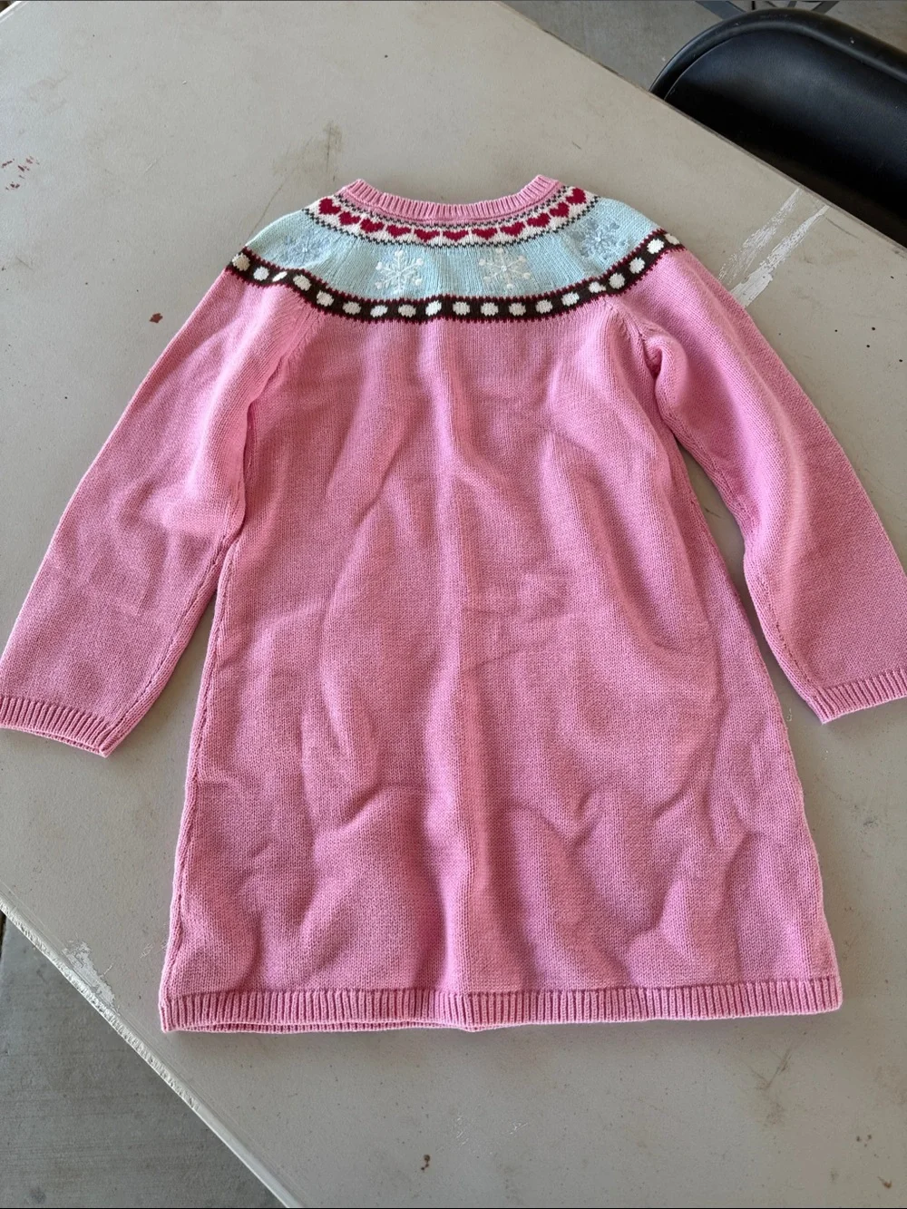 Gymboree pink knit